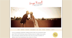 Desktop Screenshot of gingerrussell.com